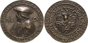 Medaillen Bronzegussmedaille 1595 (späterer ... 