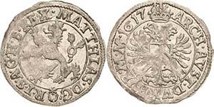 HabsburgMatthias 1608-1619 Weißgroschen ... 