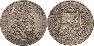 HabsburgLeopold I. 1657-1705 Taler 1694, ... 
