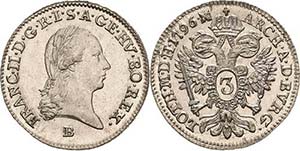 HabsburgFranz II.(I.) 1792-1806 3 Kreuzer ... 