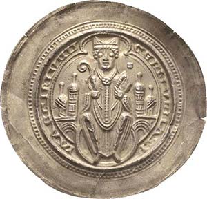 Fulda, AbteiHeinrich III. 1192-1216 Brakteat ... 