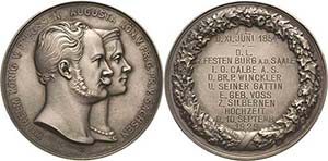 Anhalt-OrteCalbe Silbermedaille 1929. ... 