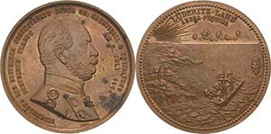 Medaillen Bronzemedaille 1884 (Lauer) ... 