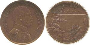 Medaillen Bronzemedaille 1884 (Lauer) ... 
