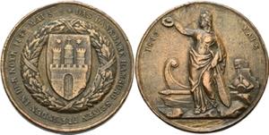 Orden deutscher Länder Hamburg Medaille ... 