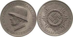 Drittes Reich  Zinkmedaille 1941 (Richard ... 