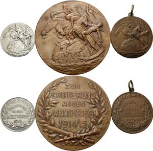 Erster Weltkrieg  Bronzemedaille 1915 (B. H. ... 