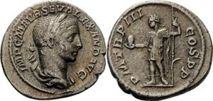 Kaiserzeit Severus Alexander 222-235 Denar ... 