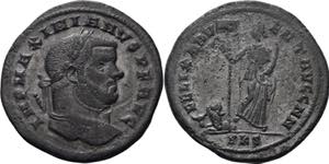 Kaiserzeit Maximianus 285-308 Follis 297, ... 