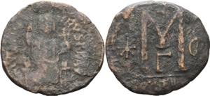  Justinianus I. 527-565 40 Nummi 532/537, ... 
