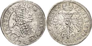 Habsburg Leopold I. 1657-1705 3 Kreuzer ... 
