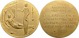 Bayern-Medaillen  Vergoldete ... 