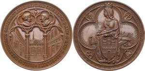 Hamburg Medaillen Bronzemedaille 1879 (J. ... 