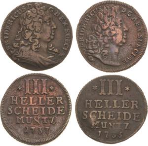 Hessen-Kassel Friedrich I. 1730-1751 3 ... 