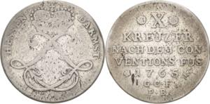 Hessen-Darmstadt Ludwig VIII. 1739-1768 10 ... 