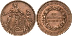 Leipzig  Bronzemedaille 1887 (A.M. ... 