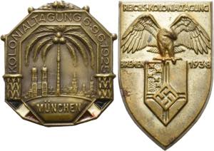 Medaillen und Abzeichen  Bronzefarbenes ... 
