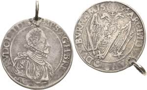 Habsburg Rudolf II. 1576-1612 1/2 Taler ... 