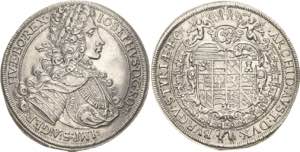 Habsburg Josef I. 1705-1711 Taler 1706, Graz ... 