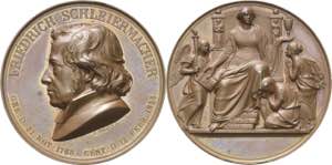 Aachen  Bronzemedaille 1834 (C. Fischer) Tod ... 