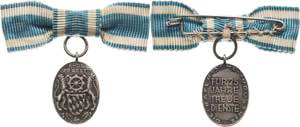 Bayern-Medaillen  Silbermedaille o.J. ... 