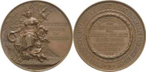 Dresden  Bronzemedaille 1895 (Lauer/Diller) ... 