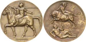 Dresden  Bronzemedaille 1914 (Georg ... 