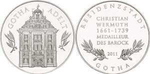 Gotha  Silbermedaille 2011 (Entwurf: ... 