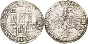Hamburg  Taler (32 Schilling) 1607. Mit ... 