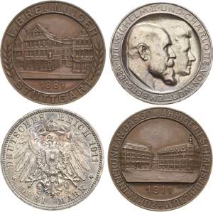 Stuttgart  Bronzemedaille 1911 (Mayer & ... 