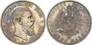 Preußen Friedrich III. 1888 5 Mark 1888 A  ... 