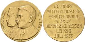 Drittes Reich  Goldmedaille 1933. ... 