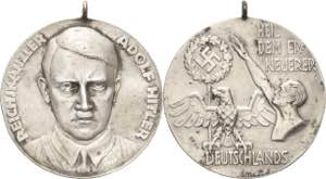Drittes Reich  Silbermedaille o.J. (B.H. ... 