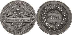 Drittes Reich  Silbermedaille 1934 (Oskar ... 