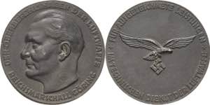 Drittes Reich  Zinkmedaille o.J. Für ... 