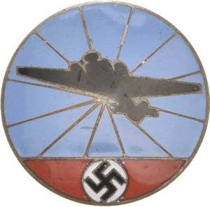 Drittes Reich  Emailliertes Bronzeabzeichen ... 