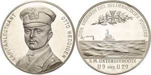 Erster Weltkrieg  Silbermedaille o.J. (1915) ... 
