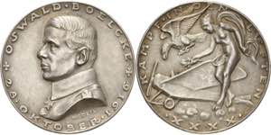 Luft- und Raumfahrt  Silbermedaille 1916 ... 