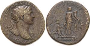 Kaiserzeit Trajan 98-117 Dupondius 112/114, ... 