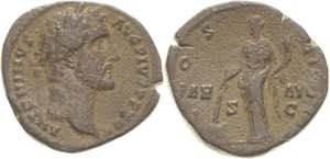 Kaiserzeit Antoninus Pius 138-161 Sesterz ... 