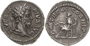 Kaiserzeit Septimius Severus 193-211 Denar ... 