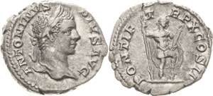 Kaiserzeit Caracalla 198-217 Denar 207, Rom ... 