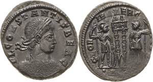 Kaiserzeit Constans Caesar 333-337 Follis ... 