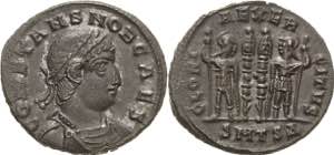 Kaiserzeit Constans Caesar 333-337 Follis ... 
