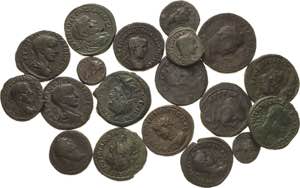 Römische Münzen Lot-19 Stück ... 
