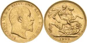 Australien Edward VII. 1901-1910 Sovereign ... 