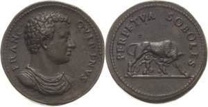 Italien-Venedig Medaillen Bronzegussmedaille ... 