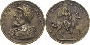 Italien-Medaillen  Bronzegussmedaille o.J. ... 