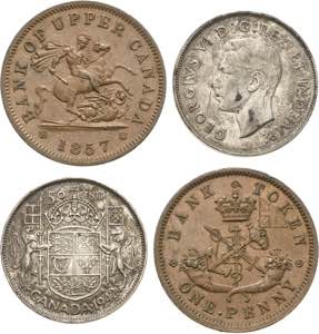 Kanada Victoria 1837-1901 Penny Token 1857. ... 