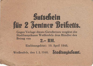 Städte und Gemeinden nach 1914 Weißenfels ... 